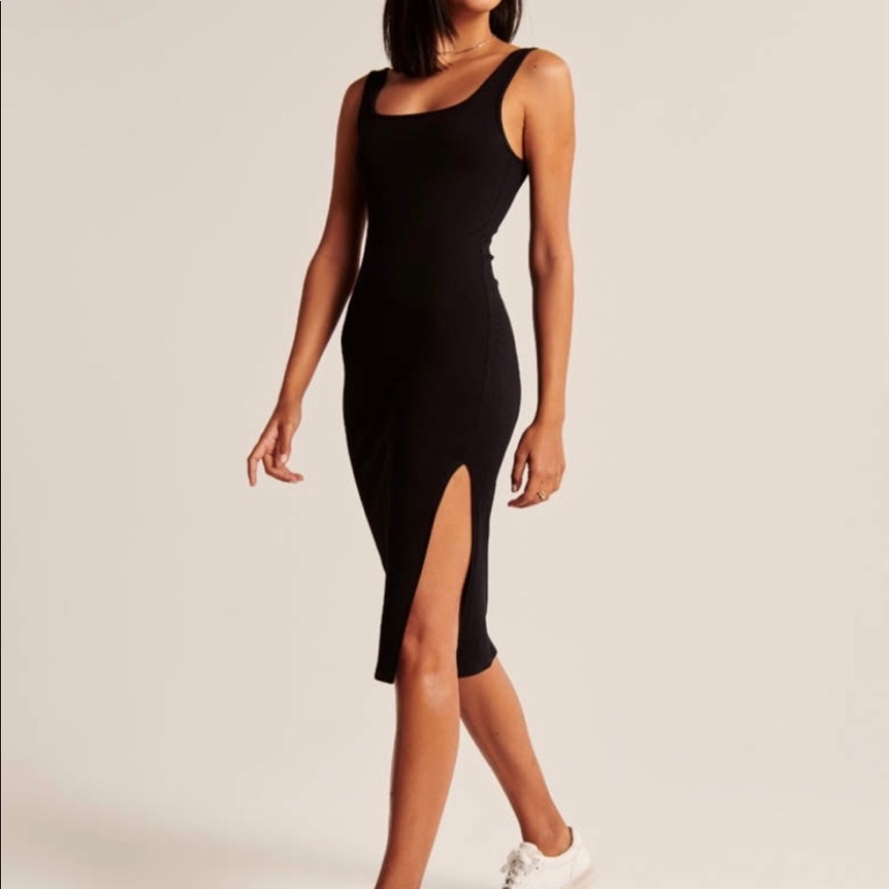 A&F Seamless Knit Midi Dress